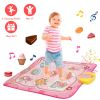 Cake Dance Mat for Kids Electronic Music Dance Pad with 6 Modes Built-in Music Adjustable Volume Optimal Gift for Boys Girls Aged 3+ Years Old