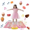 Cake Dance Mat for Kids Electronic Music Dance Pad with 6 Modes Built-in Music Adjustable Volume Optimal Gift for Boys Girls Aged 3+ Years Old
