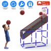 Kids\' Basketball Game Set with 2 Balls Adjustable Height Basketball Hoop Arcade Game Indoor Outdoor Toys for Boys Girls Aged 3-12