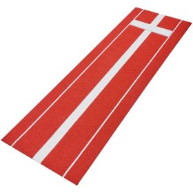 10x3ft Softball Pitching Mat Baseball Pitching Rubber Mound for Indoor Outdoor