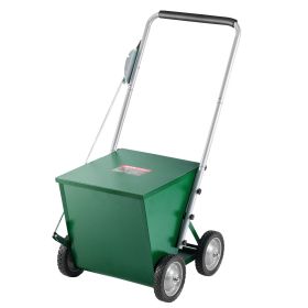 Dry Line Marker 4-Wheel 2 or 4 in Lines Heavy Duty Steel Chalker 65 lbs Green