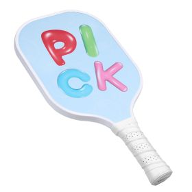 Kids Fiberglass Pickleball Paddle Child Size Lightweight Honeycomb Racket