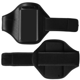 Phone Armband Case Adjustable Sweat-Resistant Armband Phone Holder Fit for iPhone5 Or Cellphones Under 4in For Running Jogging Riding Hiking Gym (Option: CaseArmBagBLK)
