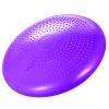 Inflatable Stability Balance Disc Wobble Cushion Balance Disc Wiggle Seat w/ Free Air Pump Exercise Athletic Fitness Trainer Mat