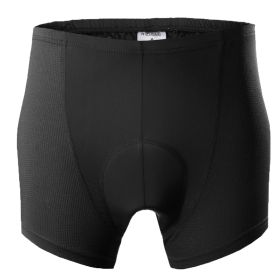Men\'s Cycling Underwear Shorts 3D Padded Bike Underwear Shorts Breathable Moisture Absorbing Quick Dry (Option: ToolPaddedCyclingL)