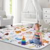 71x59IN Baby Play Mat Non-Slip Baby Crawling Mat Foldable Playpen Mat Machine Washable for Newborns Infants Babies Toddlers